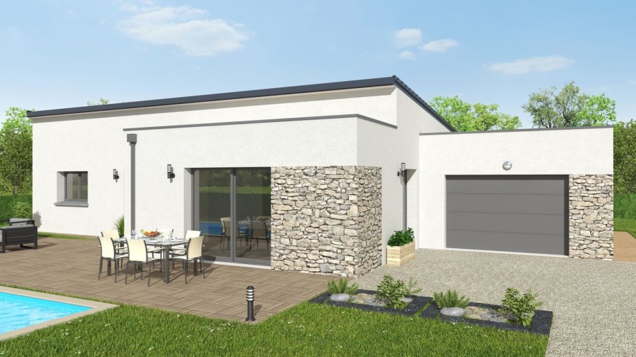 Terrain + Maison neuve de 112&nbsp;m² à Montfort-sur-Meu
