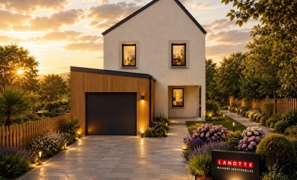 Terrain + Maison neuve de 86&nbsp;m² à Thorigné-Fouillard