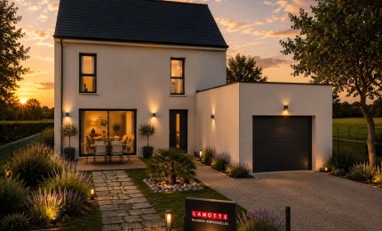 Terrain + Maison neuve de 92&nbsp;m² à Tinténiac