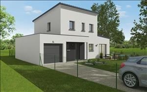 Terrain + Maison neuve de 97&nbsp;m² à Bréal-sous-Montfort