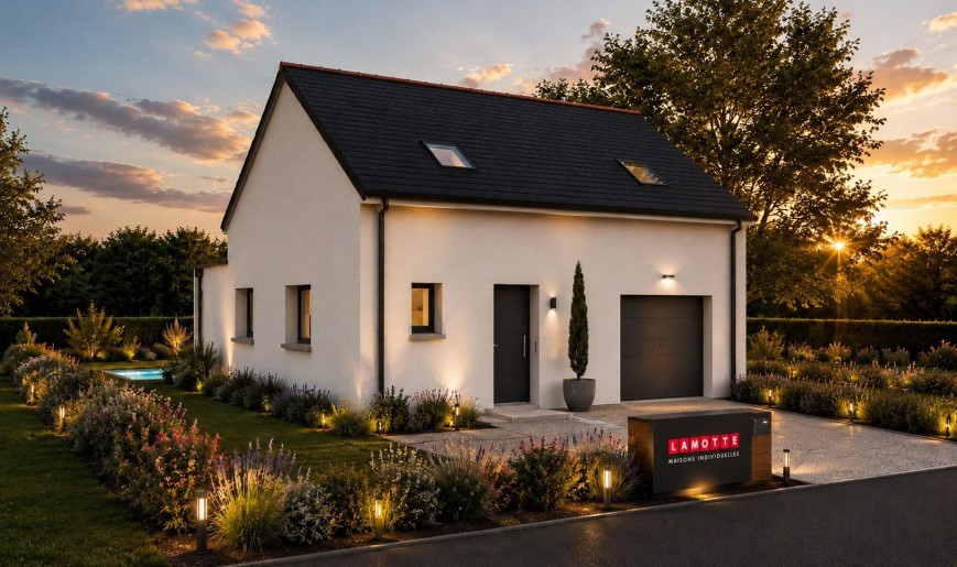 Terrain + Maison neuve de 98&nbsp;m² à Gévezé