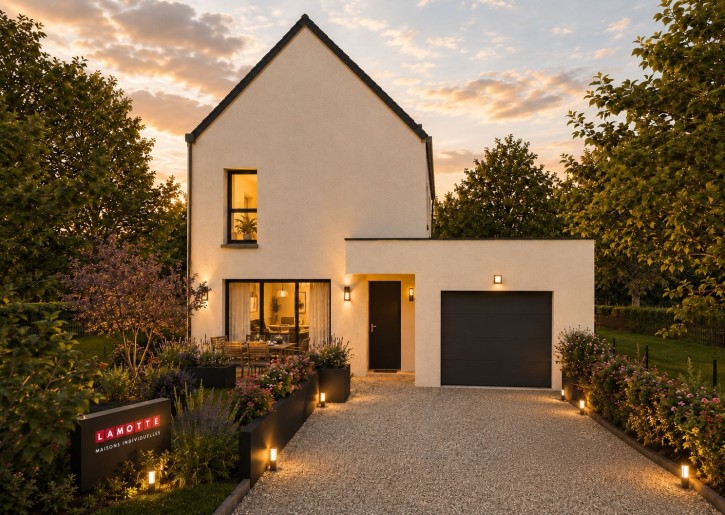 Terrain + Maison neuve de 103&nbsp;m² à Thorigné-Fouillard