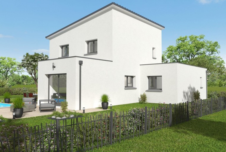 Terrain + Maison neuve de 132&nbsp;m² à Domloup