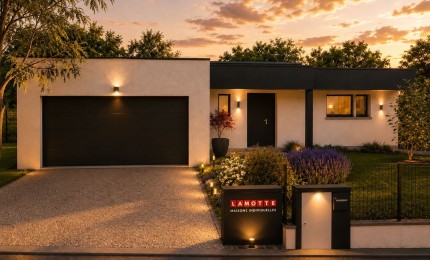 Terrain + Maison neuve de 187&nbsp;m² à Rennes