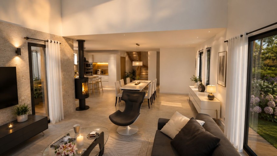 Terrain + Maison neuve de 146&nbsp;m² à Rennes