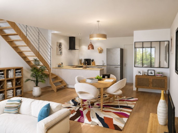 Terrain + Maison neuve de 117&nbsp;m² à Cesson-Sévigné
