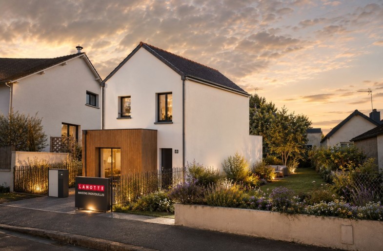 Terrain + Maison neuve de 125&nbsp;m² à Tinténiac