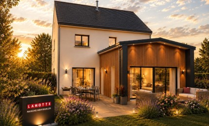 Terrain + Maison neuve de 141&nbsp;m² à Saint-Grégoire