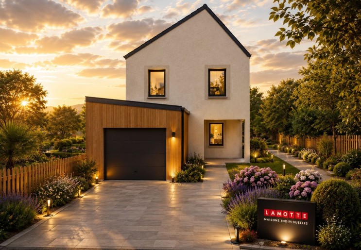 Terrain + Maison neuve de 86&nbsp;m² à Noyal-Châtillon-sur-Seiche