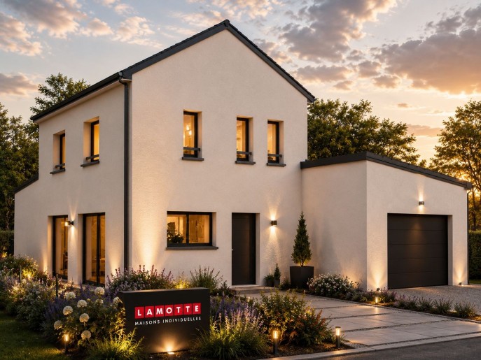Terrain + Maison neuve de 110&nbsp;m² à La Chapelle-Chaussée
