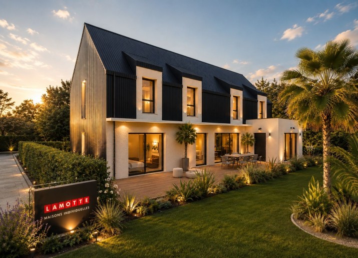 Terrain + Maison neuve de 130&nbsp;m² à Combourg
