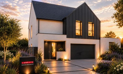 Terrain + Maison neuve de 182&nbsp;m² à Saint-Aubin-du-Cormier
