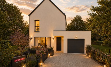 Terrain + Maison neuve de 103&nbsp;m² à Domloup