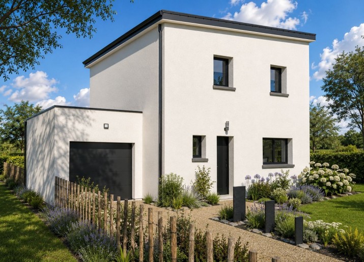 Terrain + Maison neuve de 95&nbsp;m² à Bréal-sous-Montfort