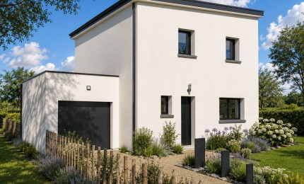 Terrain + Maison neuve de 95&nbsp;m² à Bréal-sous-Montfort