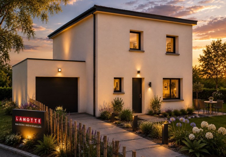 Terrain + Maison neuve de 95&nbsp;m² à Bréal-sous-Montfort