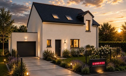 Terrain + Maison neuve de 120&nbsp;m² à Québriac