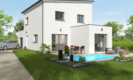 Terrain + Maison neuve de 132 m² à Iffendic