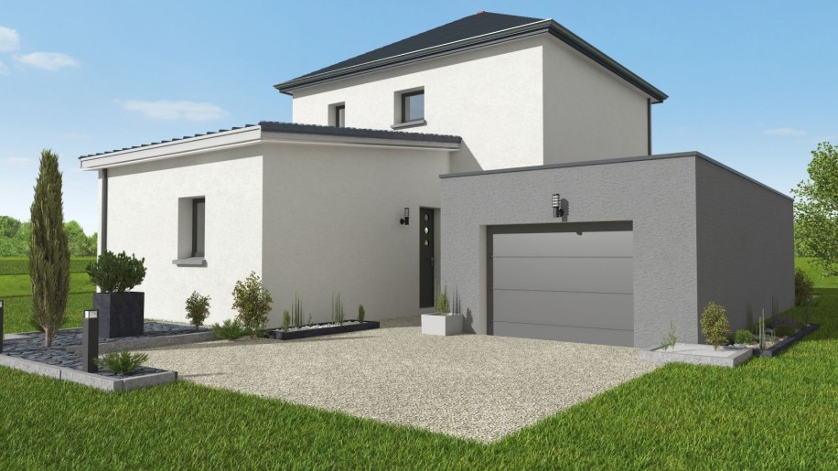 Terrain + Maison neuve de 85 m² à Vern-sur-Seiche