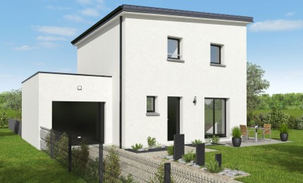 Terrain + Maison neuve de 85 m² à Saint-Aubin-des-Landes
