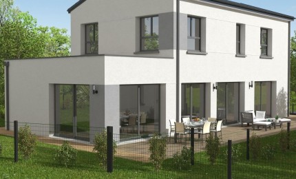 Terrain + Maison neuve de 147 m² à Lamballe