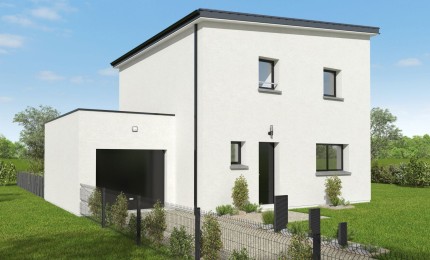 Terrain + Maison neuve de 95 m² à L'Hermitage