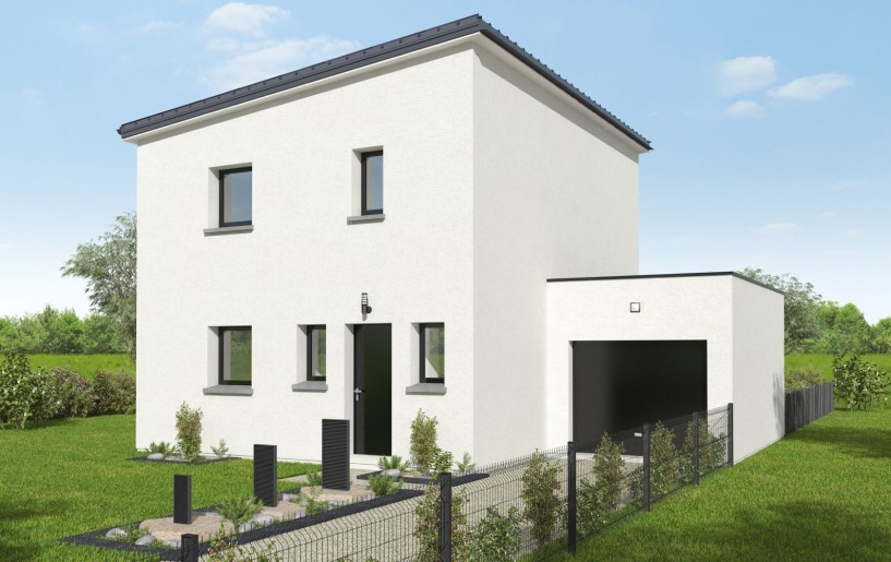 Terrain + Maison neuve de 95 m² à Le Petit-Fougeray