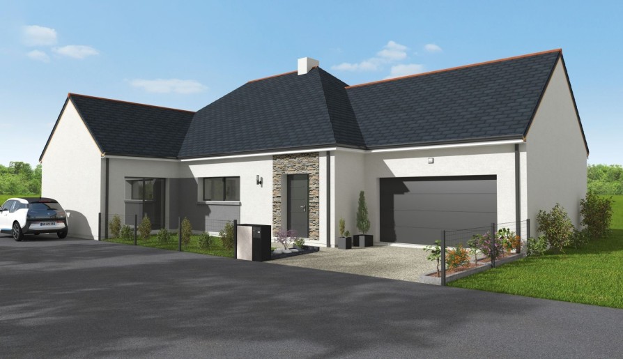 Terrain + Maison neuve de 130 m² à Lamballe