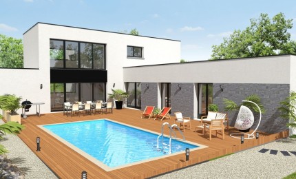 Terrain + Maison neuve de 218 m² à Cesson-Sévigné