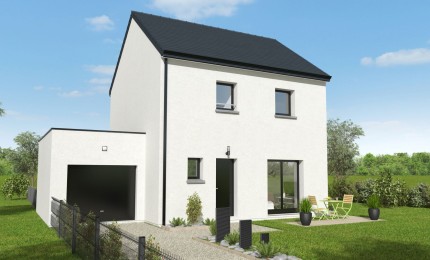 Terrain + Maison neuve de 85 m² à Romagné