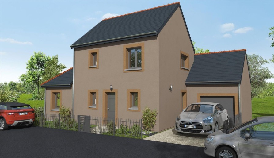 Terrain + Maison neuve de 107 m² à Chavagne