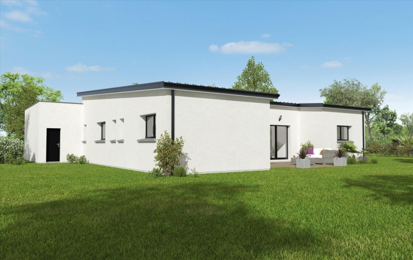 Terrain + Maison neuve de 130 m² à Martigné-Ferchaud