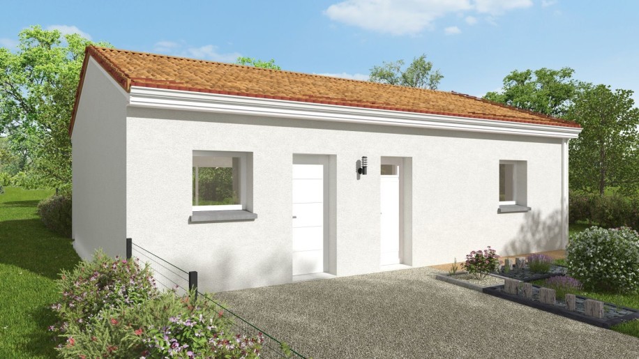 Terrain + Maison neuve de 71 m² à Nozay