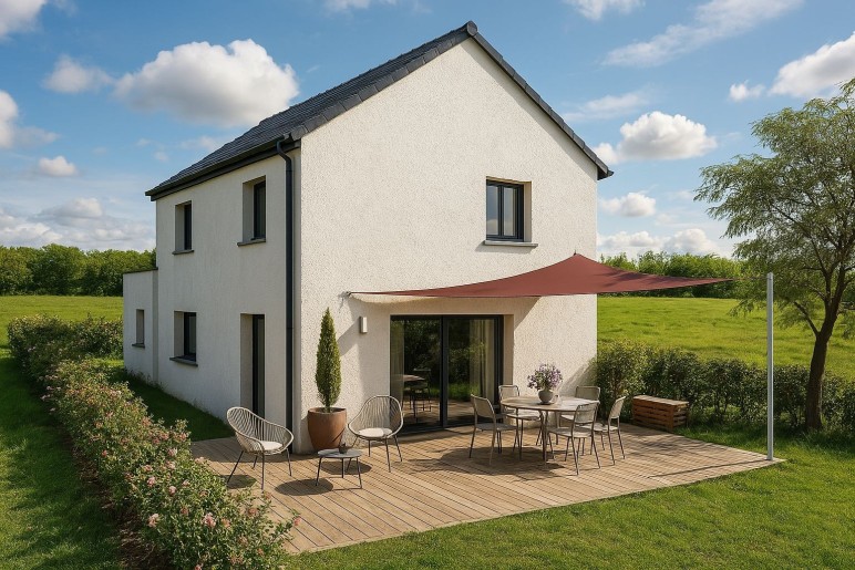 Terrain + Maison neuve de 110 m² à Plélan-le-Petit