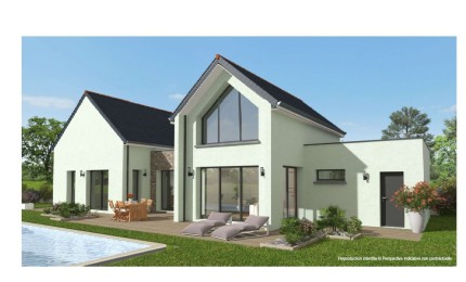 Terrain + Maison neuve de 102 m² à Trévou-Tréguignec