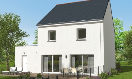 Terrain + Maison neuve de 110 m² à Pleurtuit