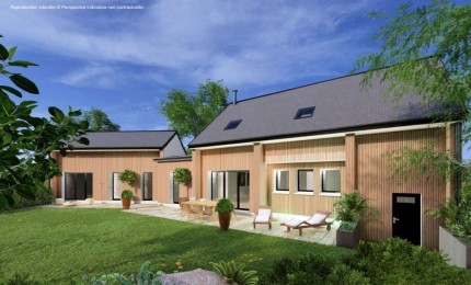 Terrain + Maison neuve de 140 m² à Pleurtuit