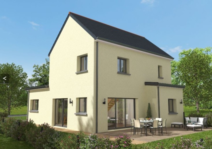 Terrain + Maison neuve de 97&nbsp;m² à La Gouesnière