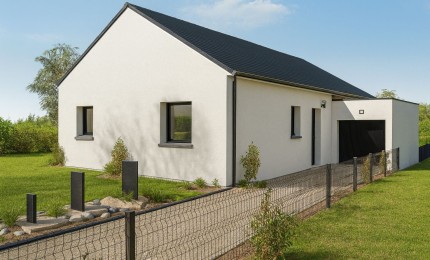 Terrain + Maison neuve de 95&nbsp;m² à La Gouesnière
