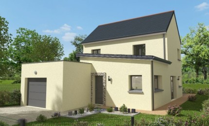 Terrain + Maison neuve de 97&nbsp;m² à La Gouesnière