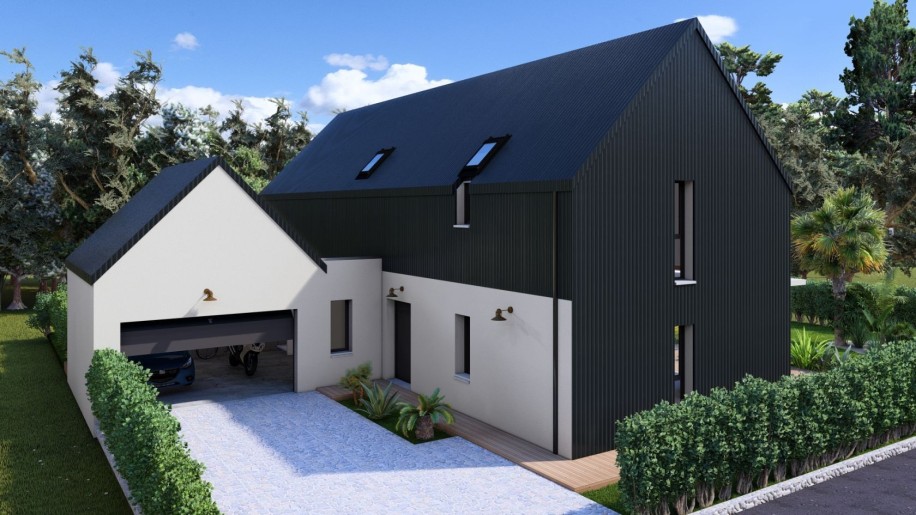 Terrain + Maison neuve de 220&nbsp;m² à Saint-Cast-le-Guildo