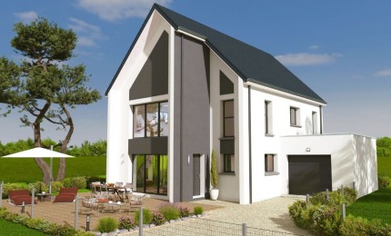 Terrain + Maison neuve de 149&nbsp;m² à La Gouesnière