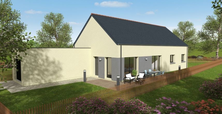 Terrain + Maison neuve de 120&nbsp;m² à Saint-Malo