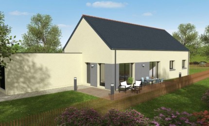 Terrain + Maison neuve de 120&nbsp;m² à Saint-Malo