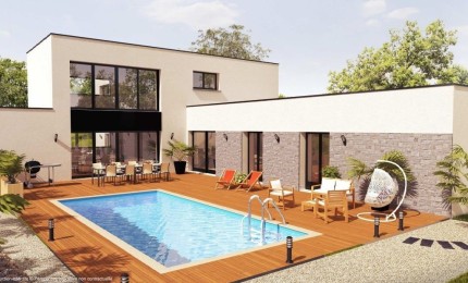 Terrain + Maison neuve de 140&nbsp;m² à Saint-Malo