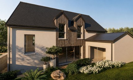 Terrain + Maison neuve à Dinard