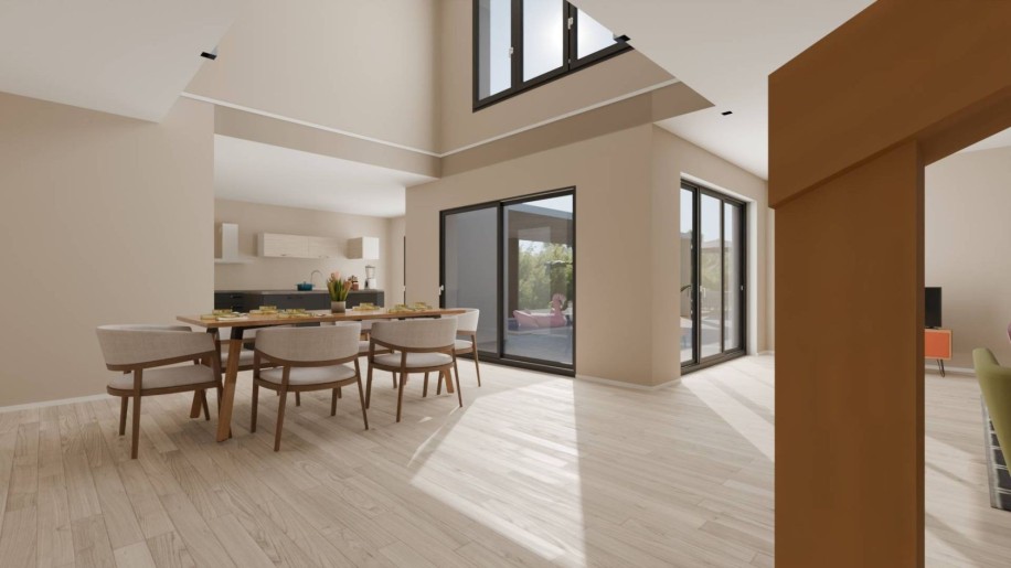 Terrain + Maison neuve de 200&nbsp;m² à Châteauneuf-d'Ille-et-Vilaine