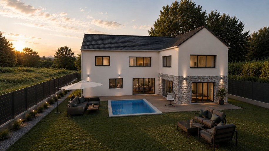 Terrain + Maison neuve de 200&nbsp;m² à Saint-Malo