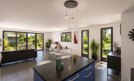 Terrain + Maison neuve de 130&nbsp;m² à La Gouesnière