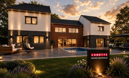 Terrain + Maison neuve de 200&nbsp;m² à Dinard